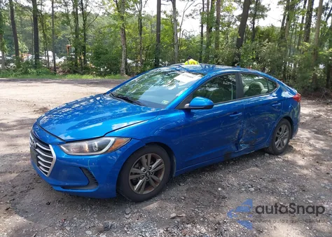 2017 Hyundai Elantra Se из США, поврежденный, VIN 5NPD84LF9HH196262